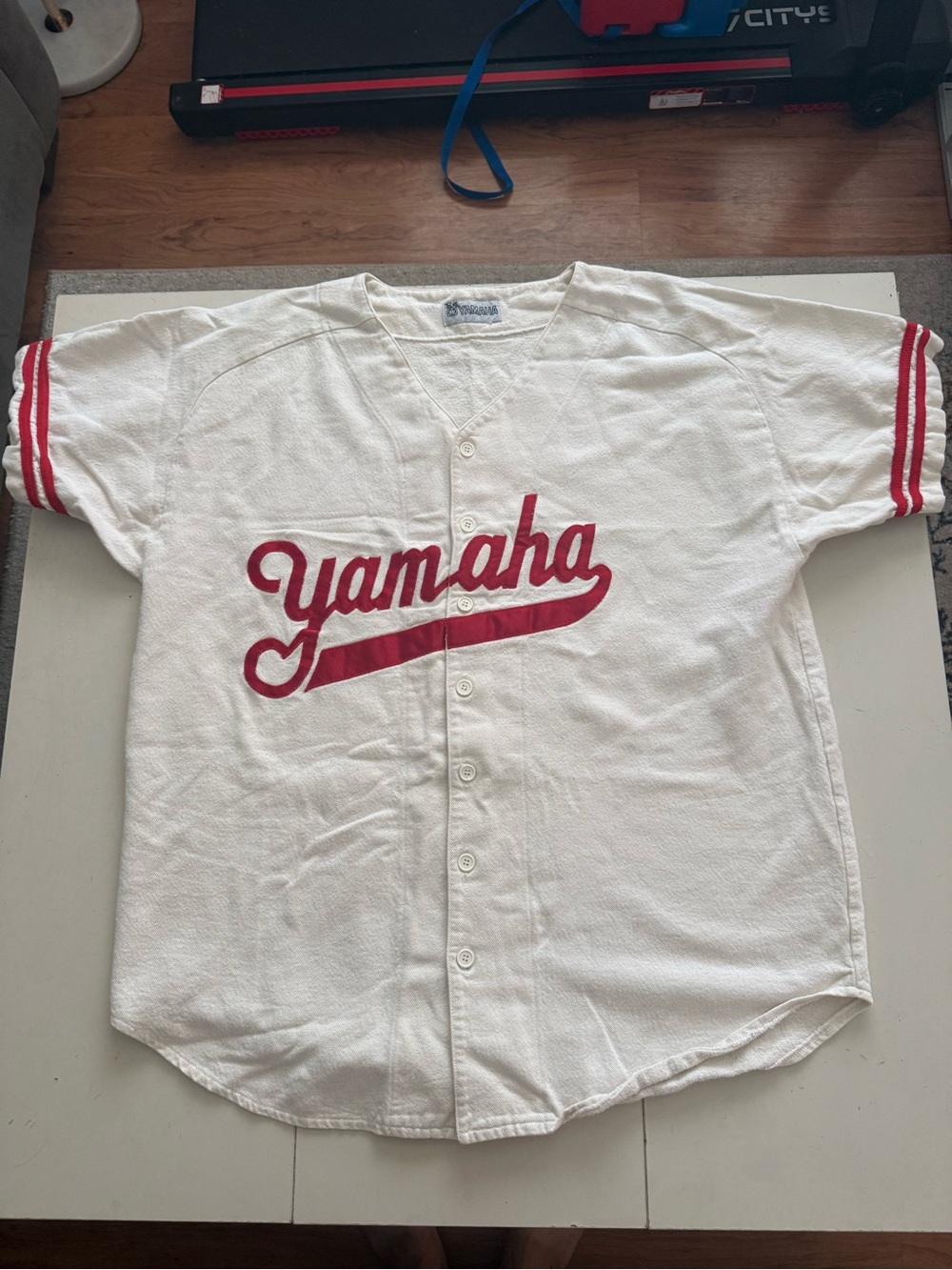 Vintage Rare Collector’s 1980s Yamaha "Sports PJ"  Baseball Jersey 100% Cotton